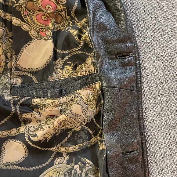 Gianni Velente Genuine Leather Jacket - Picture 7 of 8